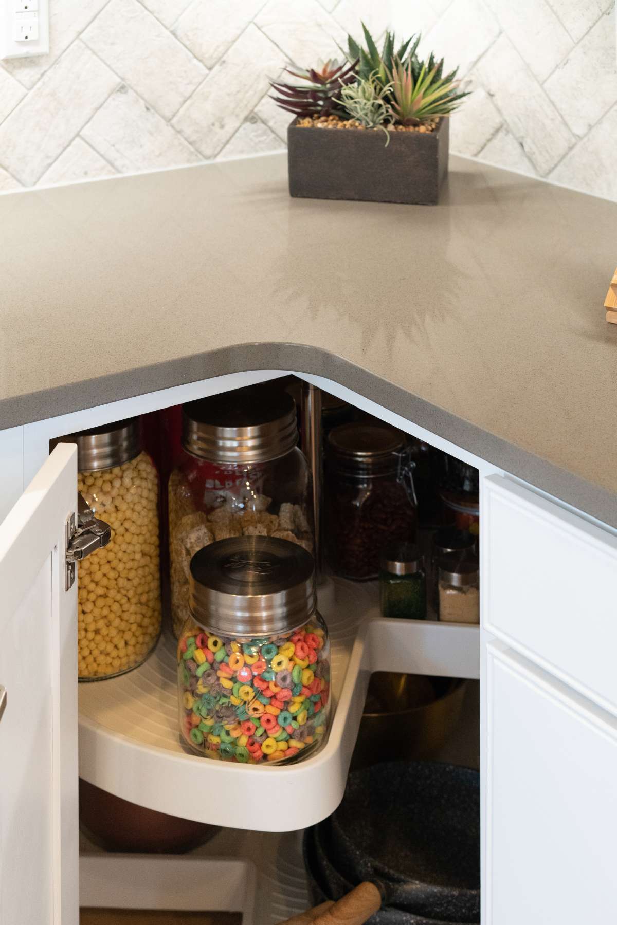 Lazy Susan Base with Hinged Doors MasterCraft